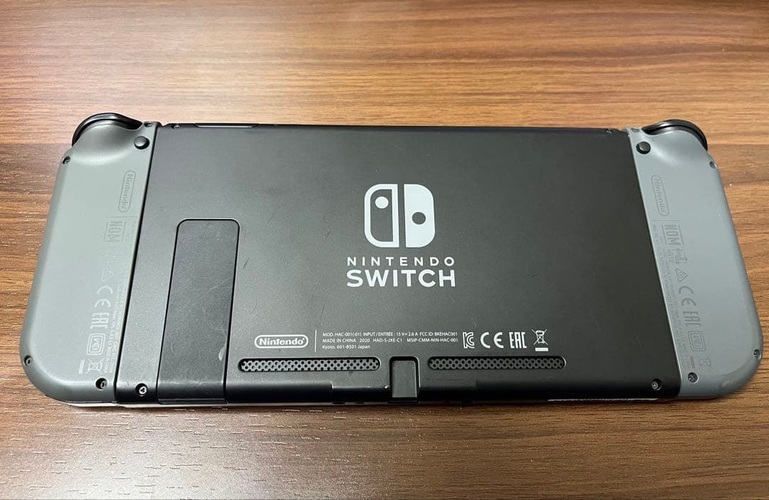 ニンテンドースイッチ本体グレーNintendo Switch箱付属品完備
