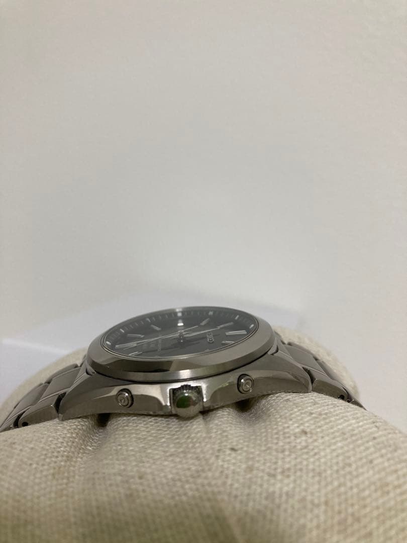 超美品！ SEIKO セイコー チタン 電波ソーラー フルコマ sbtm217