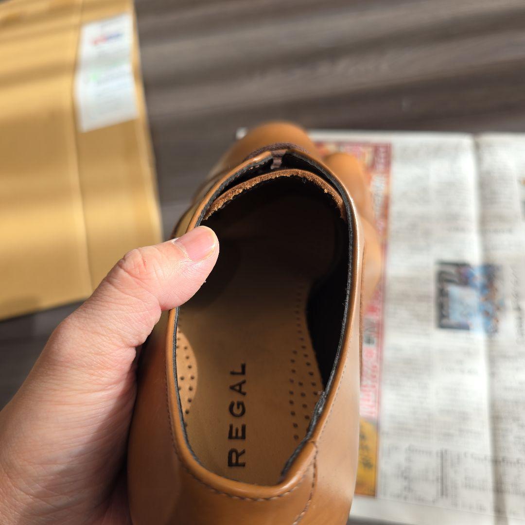 ❤*迎様 REGAL ブラウン ドレスシューズ レースアップ