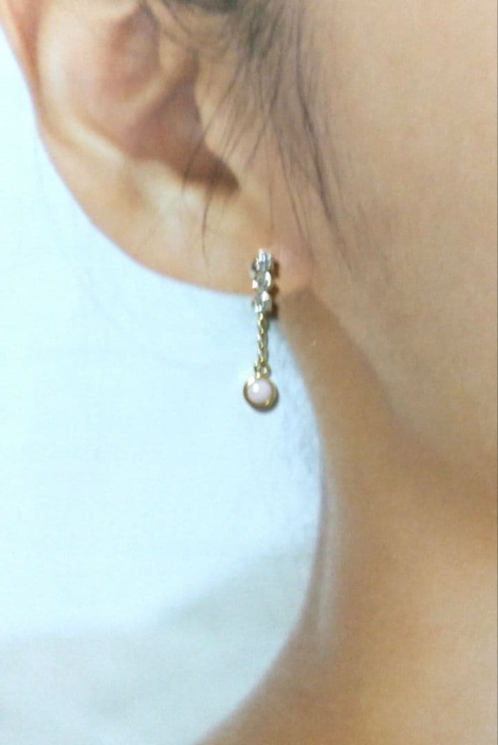 K18 ピアス4℃ PV アガット エテ アーカー ココシュニック好も♪