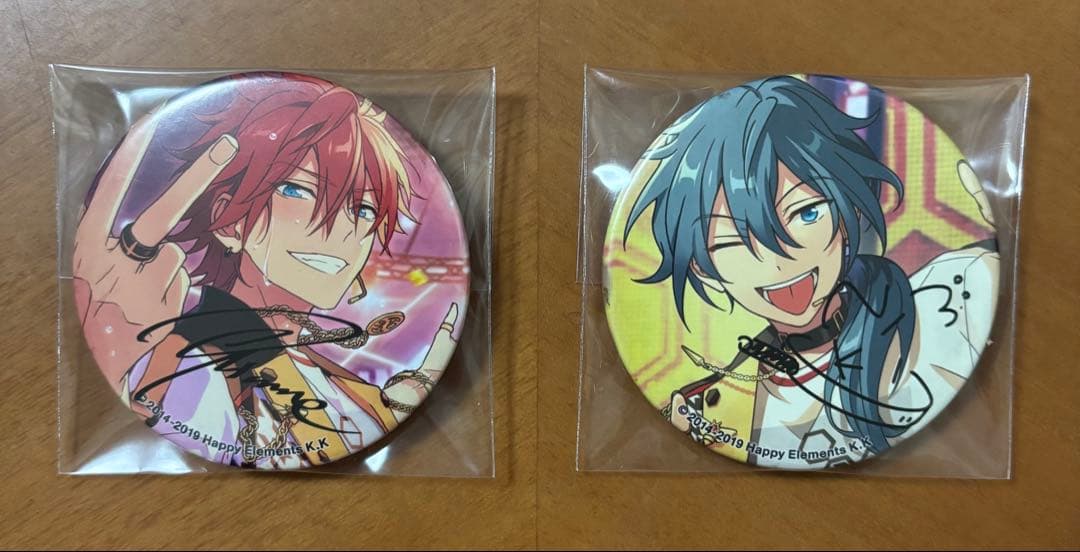 あんスタ ポートレート缶バッジ メモリアルポストカード 天城燐音 椎名