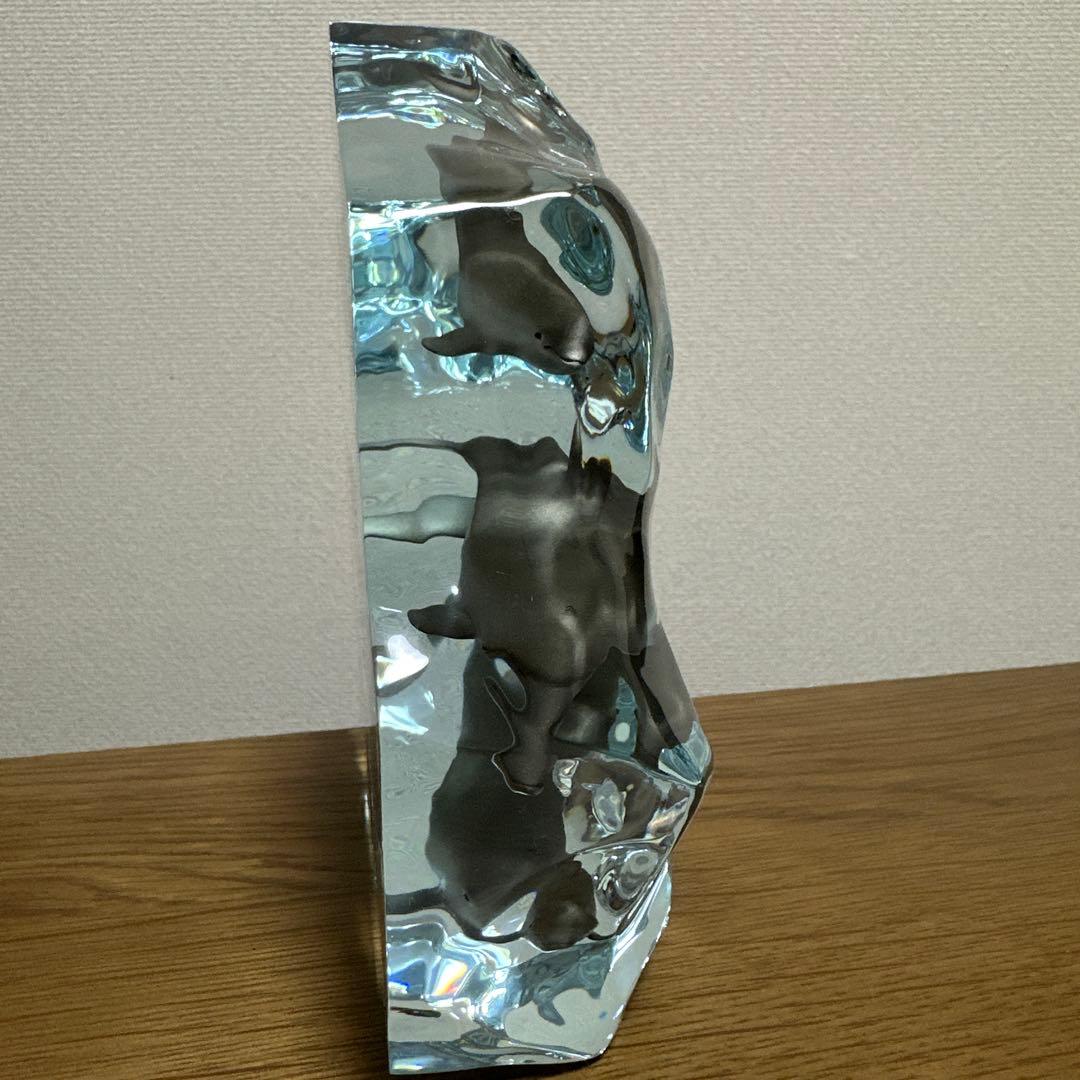 美品✨クリスチャン・リース・ラッセン イルカアクリルオブジェ彫刻