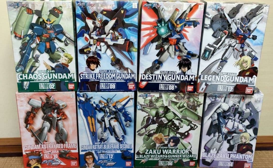 MG ガンダムSEED関連ザクシリーズまとめ売り