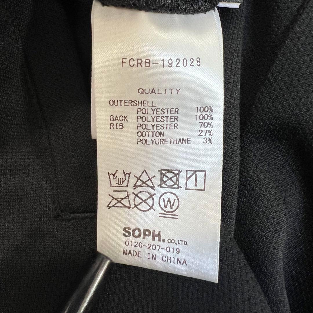 『F.C.Real Bristol』　ブルゾン　リバーシブル　デジカモ柄　黒　M