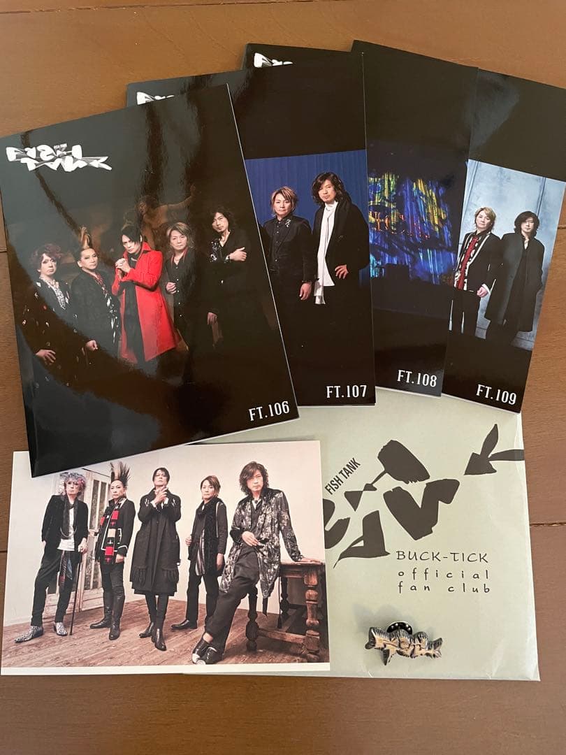 BUCK-TICK ファンクラブ会報No.106〜109
