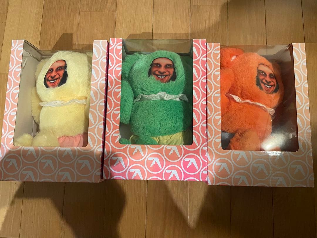 Aphex Twin Donkey Rhubarb Bear 美品 ぬいぐるみ