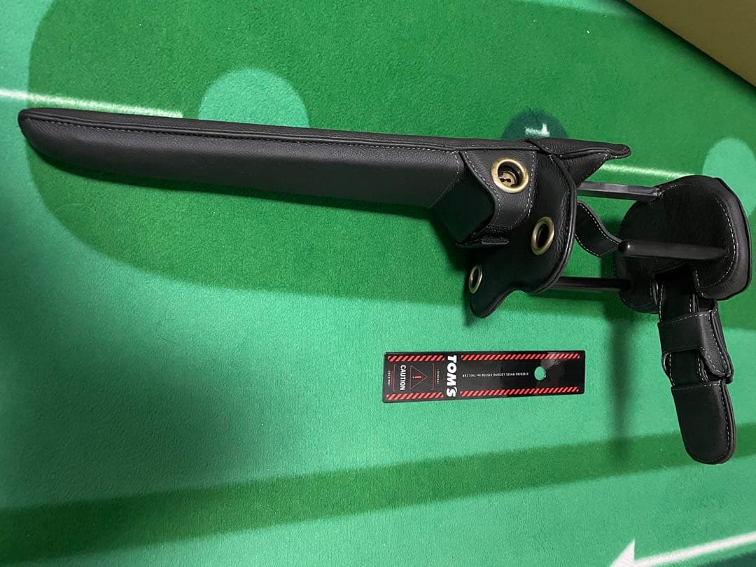 TOM'S トムス ステアリングロック ブラック ハンドルロック