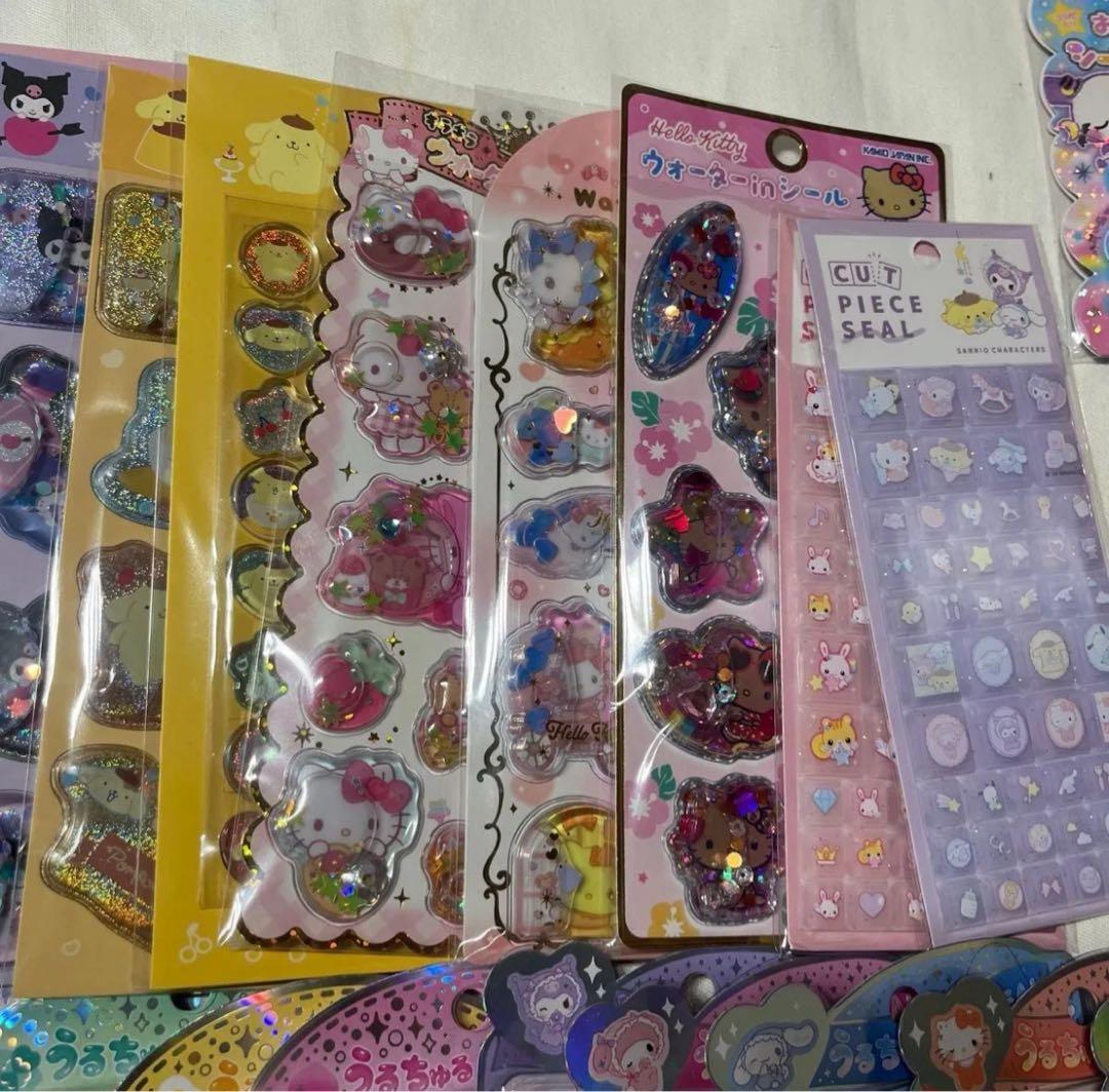 ボンボンドロップシール うるちゅんポップシール　ウォーターシール タイルシール