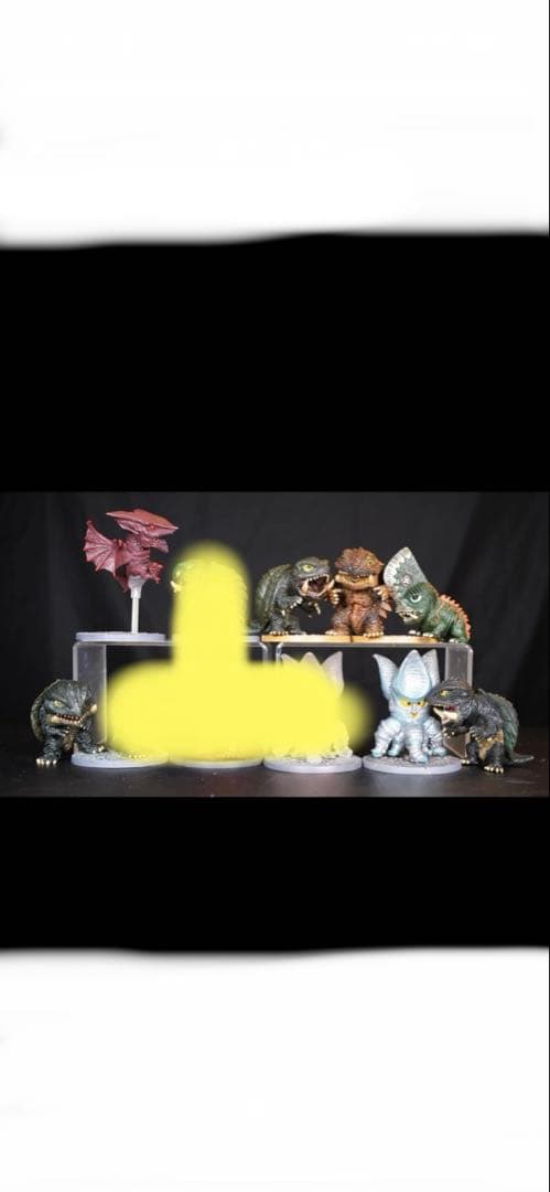 ガメラ大進撃コレクション-01 エッグモン 7種コンプリートBOX入り7体