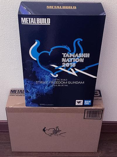 【新品未開封】メタルビルド ストライクフリーダム ソウルブルー プレバン限定