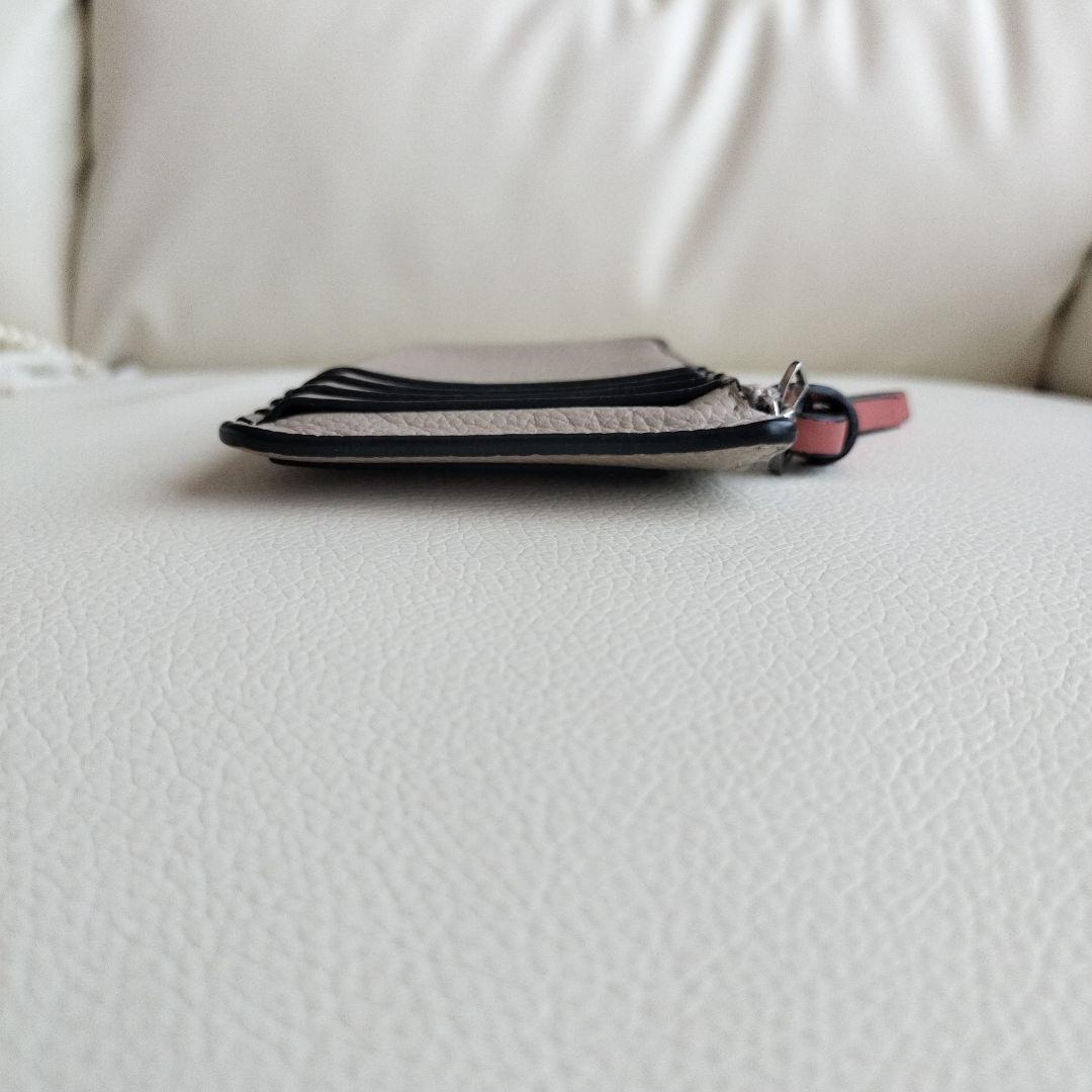 ロエベ  カードホルダー ソフト グレイン カーフスキン