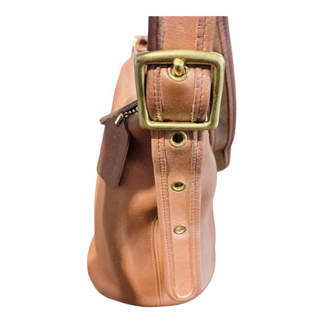 COACH オールドコーチ 9085 本革 ショルダーバッグ