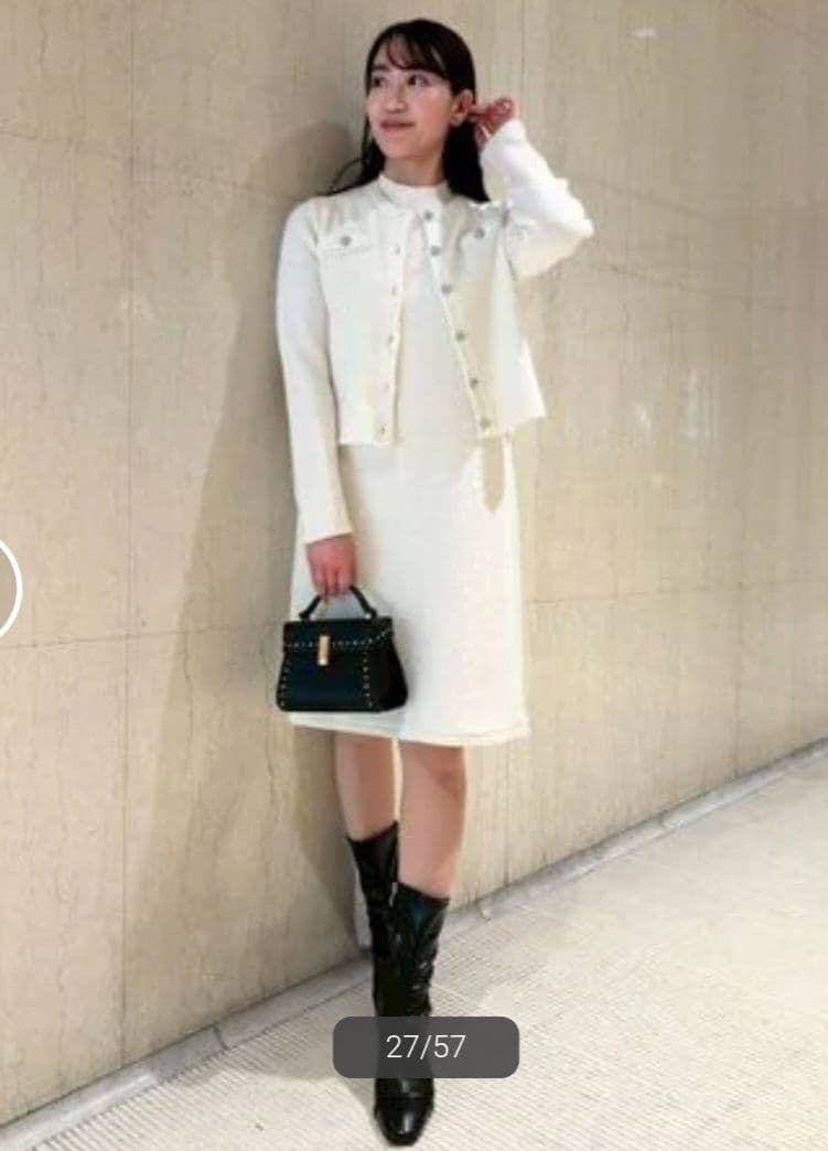 新品CELFORD セルフォード　ビジュースタッズポシェット ブラック