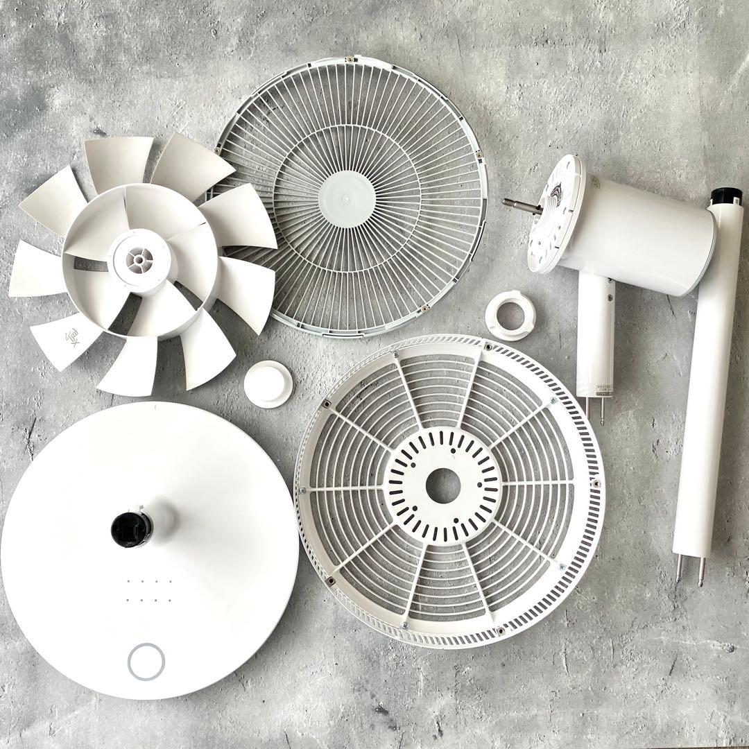 バルミューダ　GreenFan LE　EGF-1400-WG ホワイトxグレー