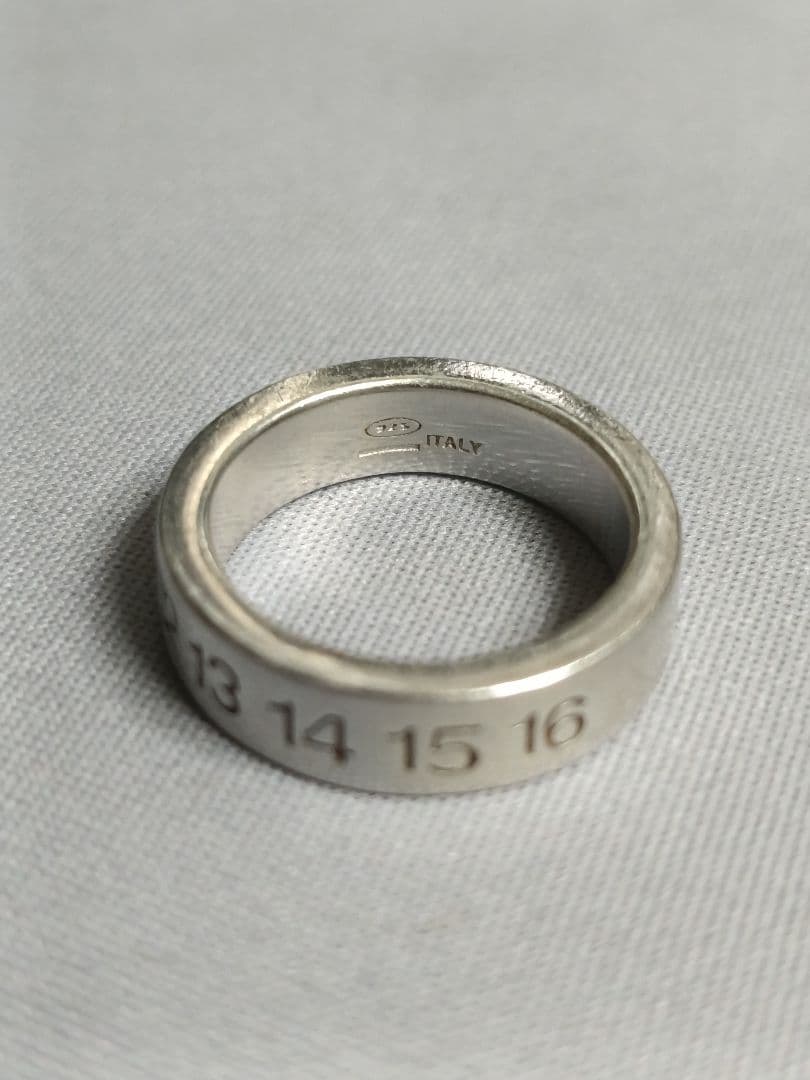 アクセサリー Maison Margiela NUMBER REFERENCE RING