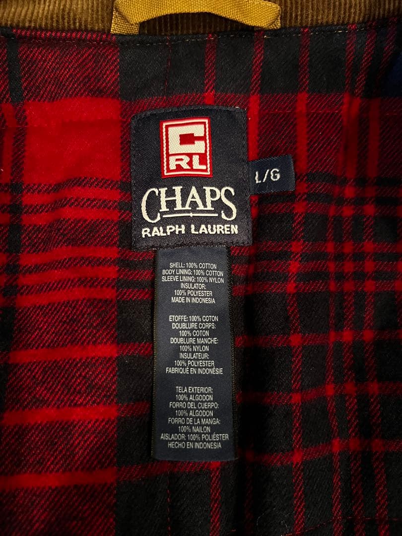 CHAPS ラルフローレン 新品タグ付 L ハンティング調ジャケット