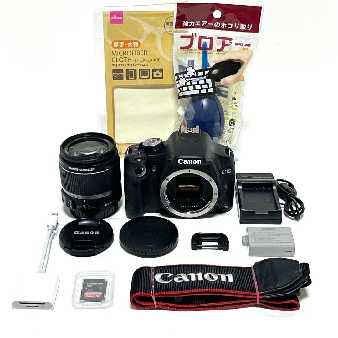 一眼レフ入門に⭐️ Canon EOS Kiss X3 標準ズームレンズセット