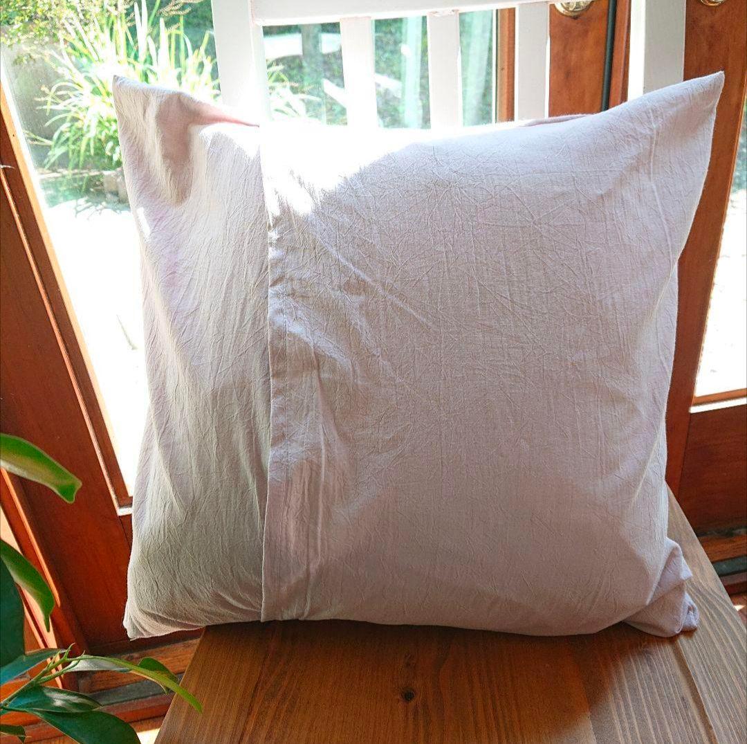 花子♡ダスティピンクコットン♪クッションカバー2枚&パソコンカバー1枚