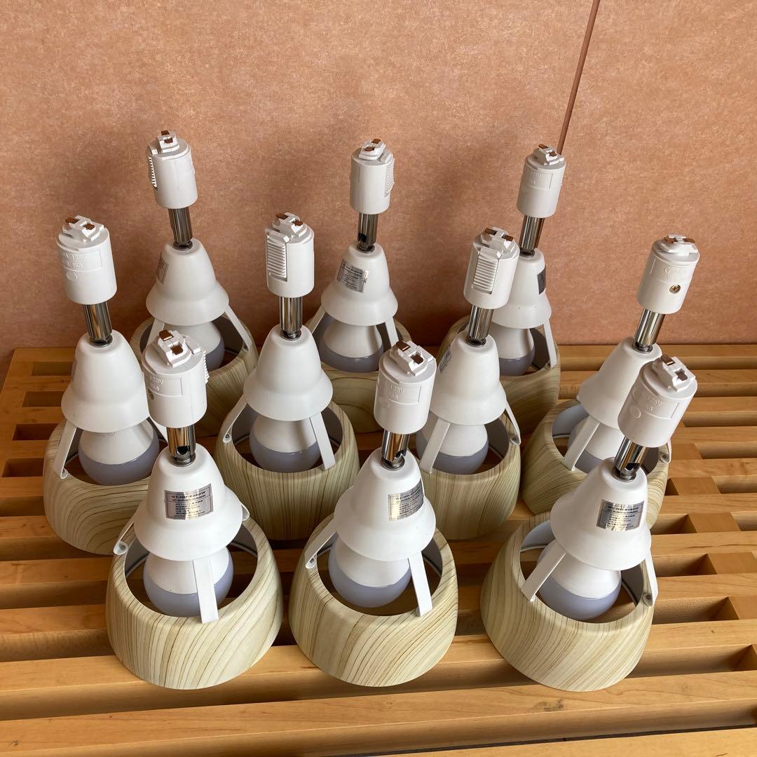 ダクトレール用 スポットライト10個セット　リモコン2個付 ダクトレール用 スポットライト10個セット リモコン2個付 LEDスポット