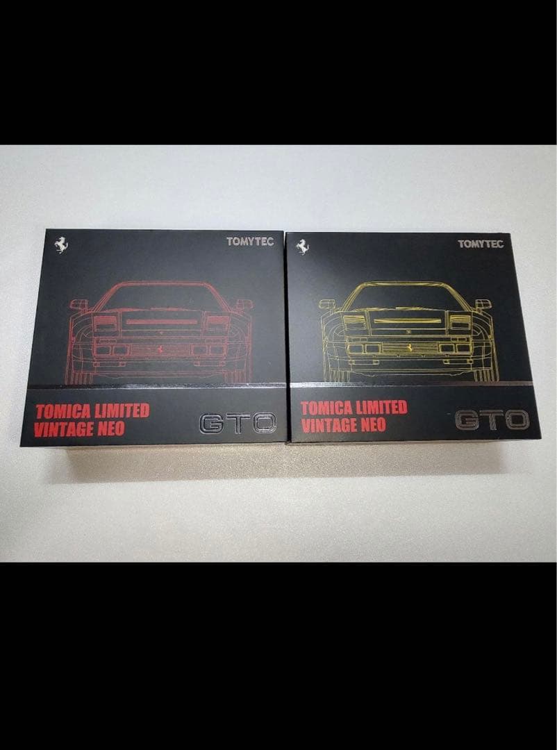 トミカリミテッドヴィンテージネオ フェラーリ 288 GTO 赤 黄 2台セット