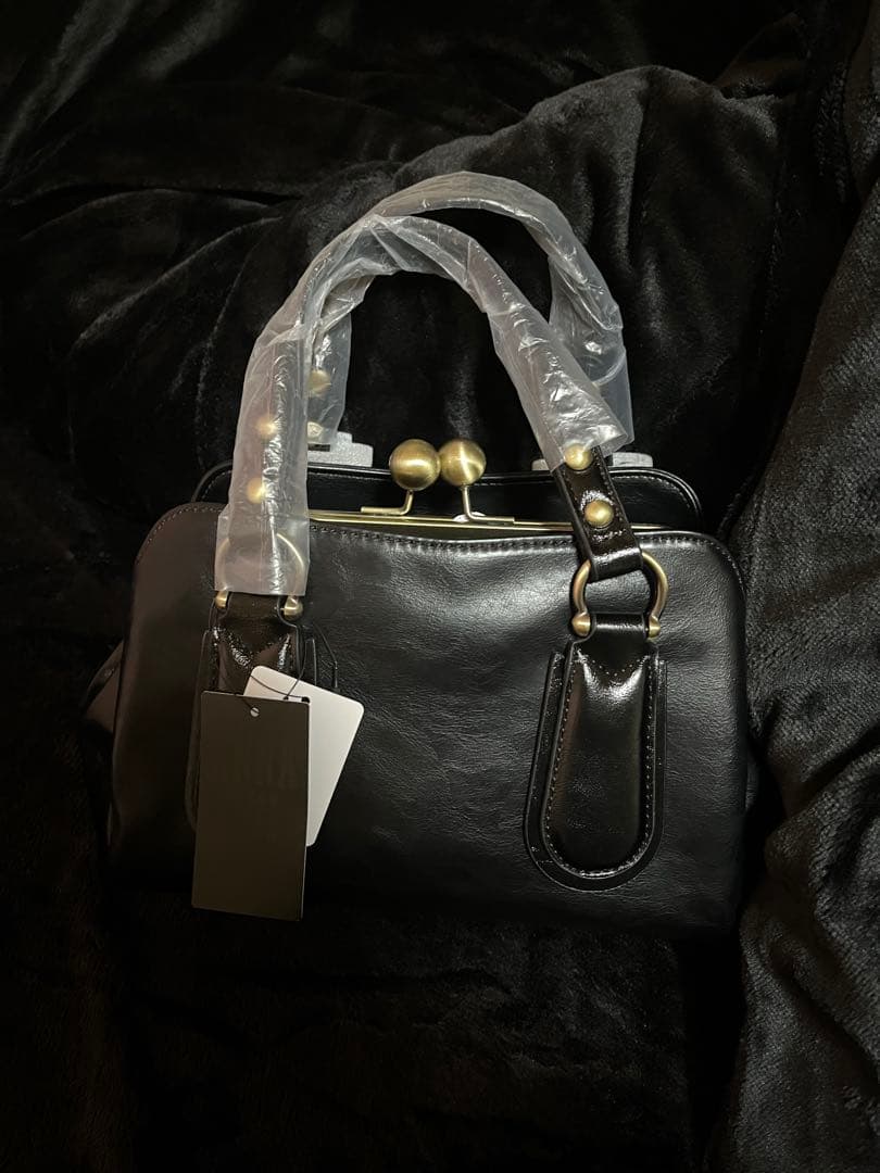 ANNA SUI ブラック ハンドバッグ ディディオン 2wayバッグ