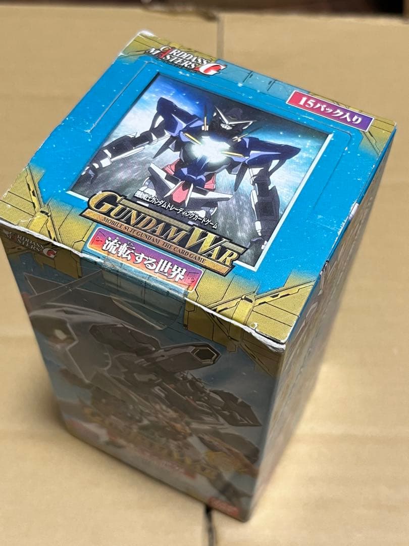 ガンダムウォー 新品未開封 拡張パック TCG 流転する世界 box 15パック