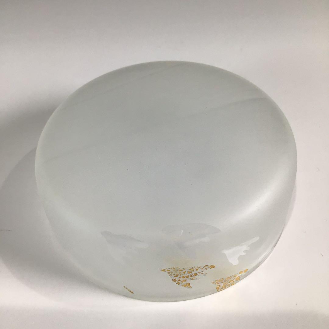 P660 棗 『高橋直樹造』『吹きガラス』『波千鳥文』『義山棗』 共