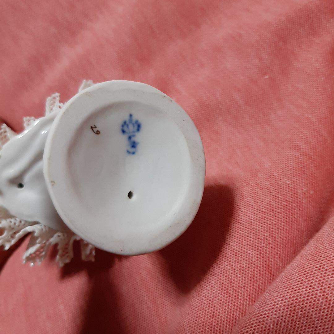 希少品●Sitzendorferジッツェンドルファレースドールフィギュリン陶器製
