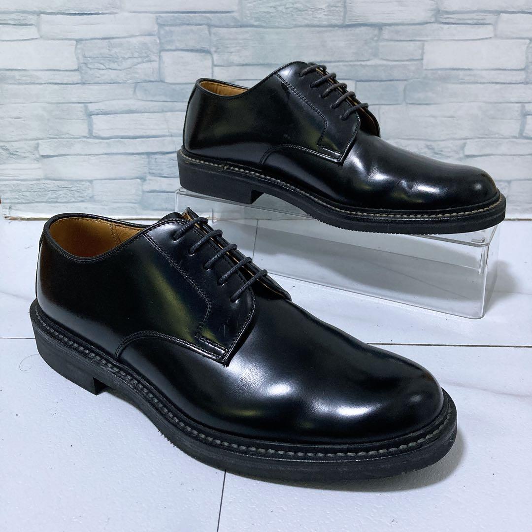 極美品 REGAL リーガル ビジネスシューズ JU13 本革 ブラック 25