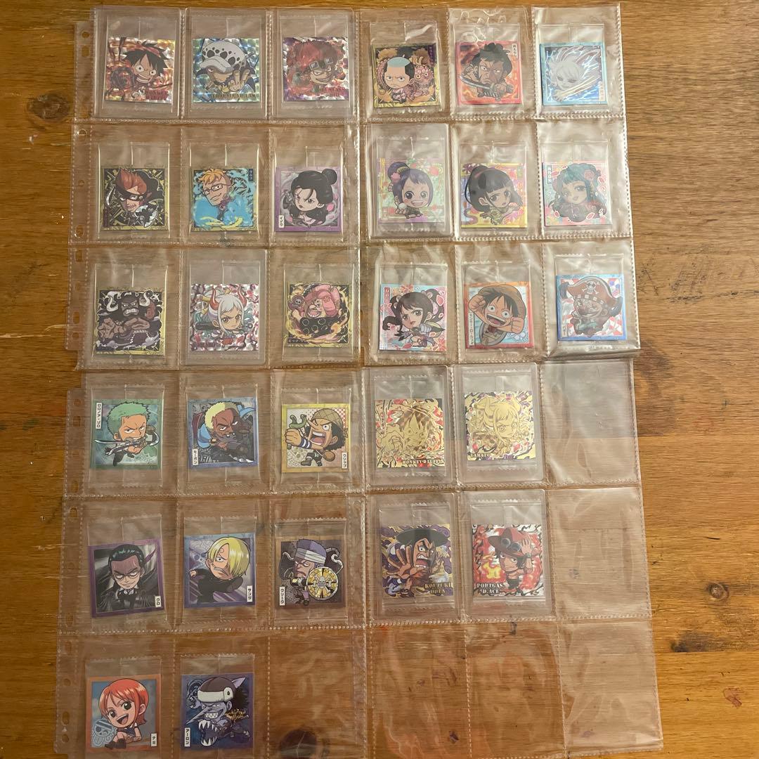 ワンピースウエハースシール フルコンプ log1~12 両面ニカ+多数 - メルカリ