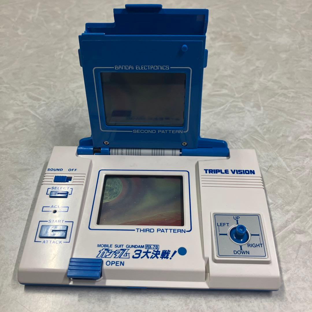 BANDAI ガンダム 3大決戦 lsi game TRIPLE VISION