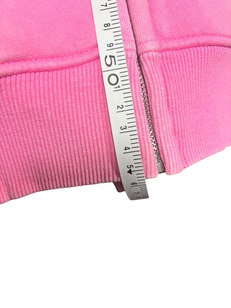 新品 We Are Righteous ジップアップフーディ M ピンク