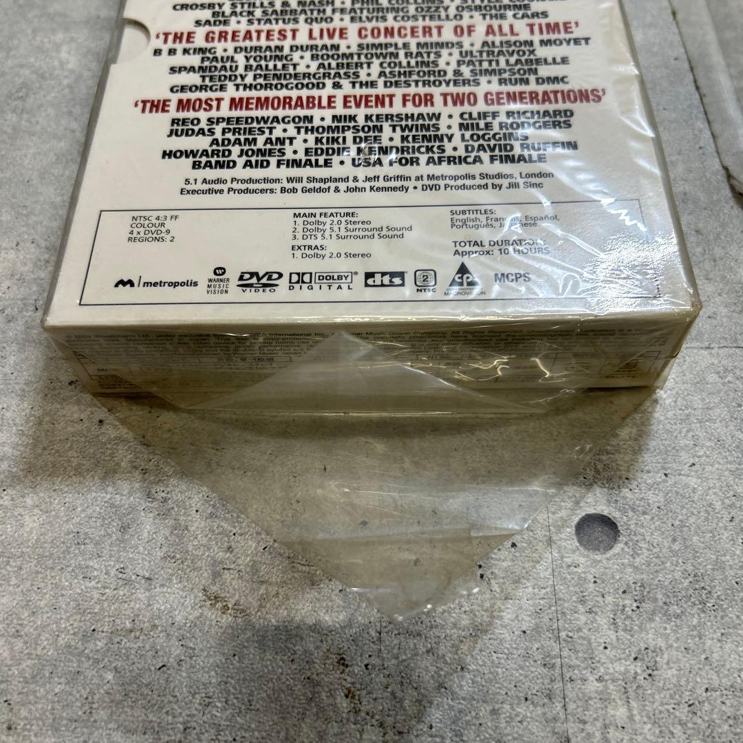 LIVE AID 4枚組DVD 初回生産限定
