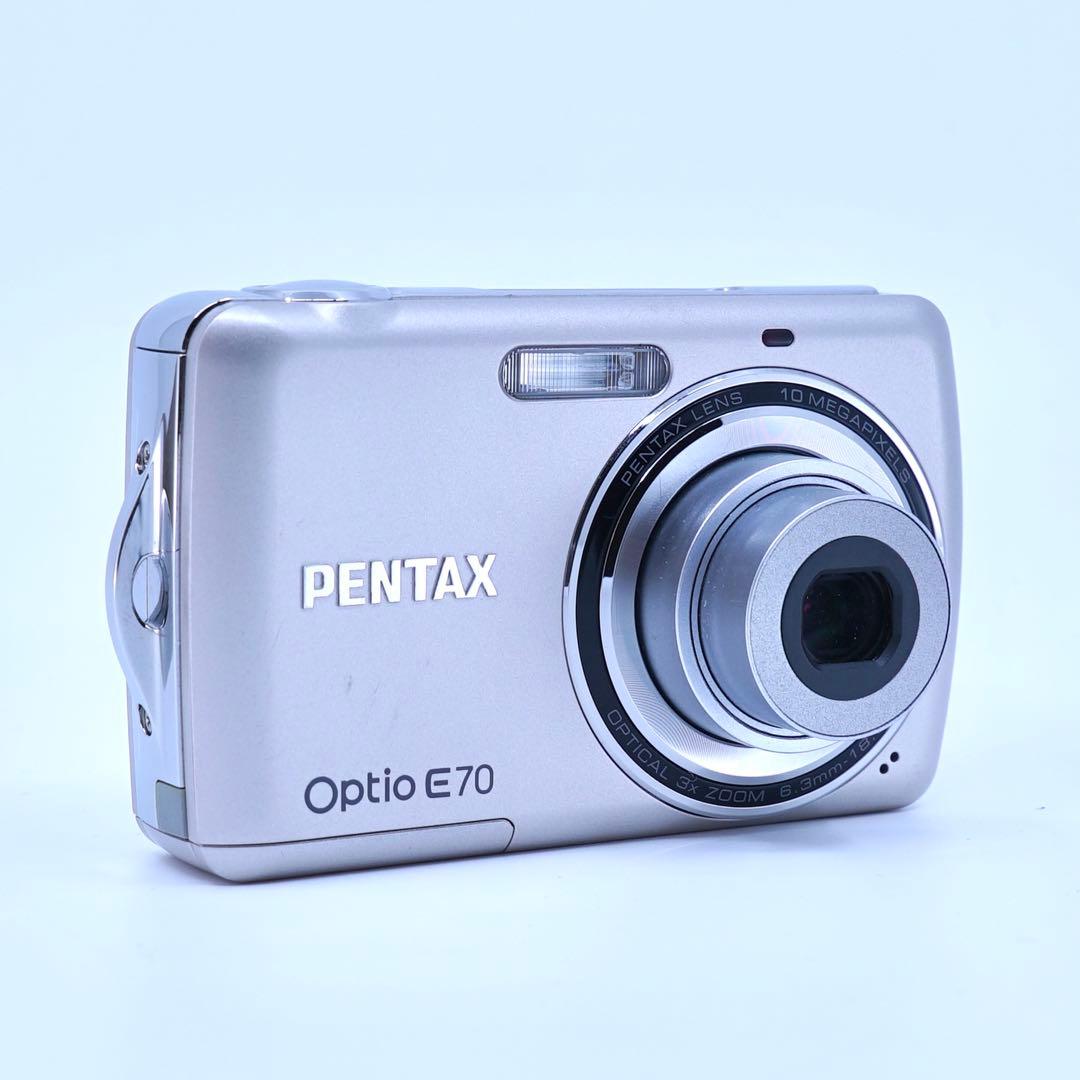 スマホ転送セット】PENTAX OPTIO E70 オールドコンデジ