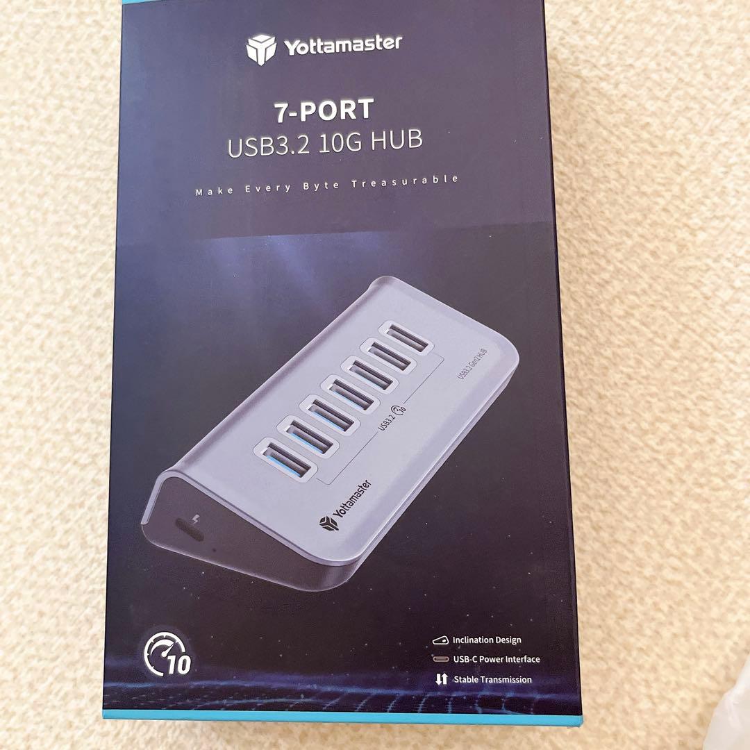 Yottamaster 7ポート USB データハブ Type C｜Amazon | Yottamaster 7