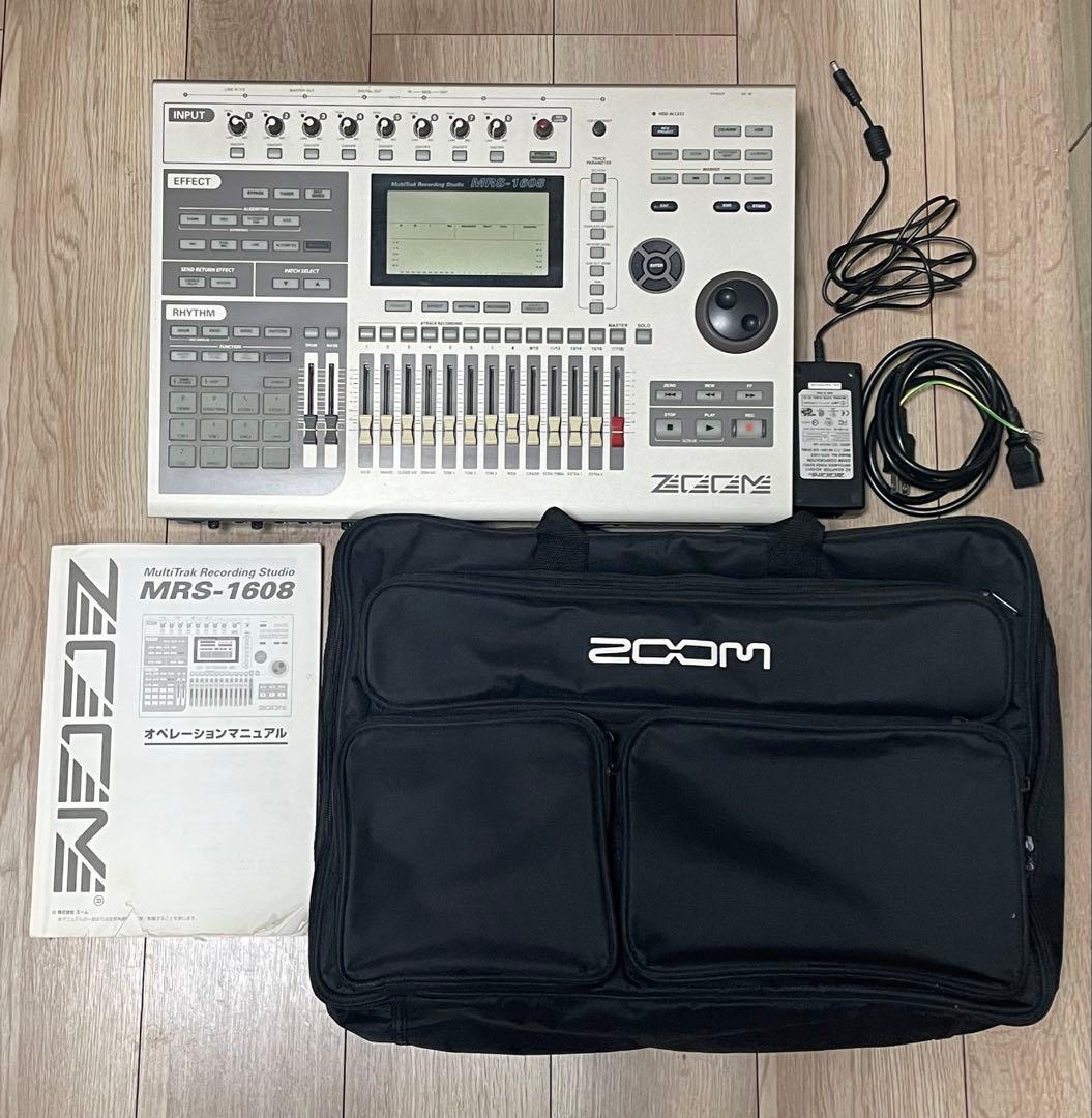 ZOOM MRS-1608 マルチトラックレコーダ
