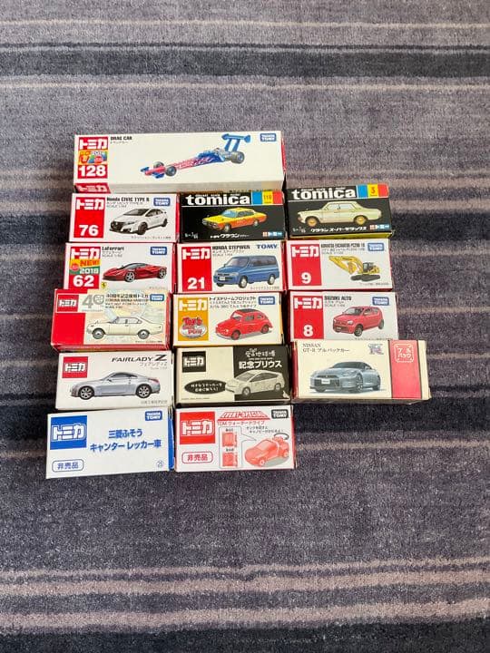 トミカ他　スバル車多数　ミニカーセット
