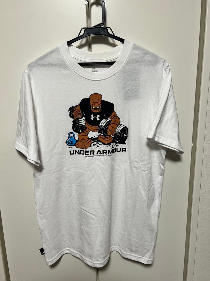 ドラクエ アンダーアーマー ダンベルゴーレム Tシャツ