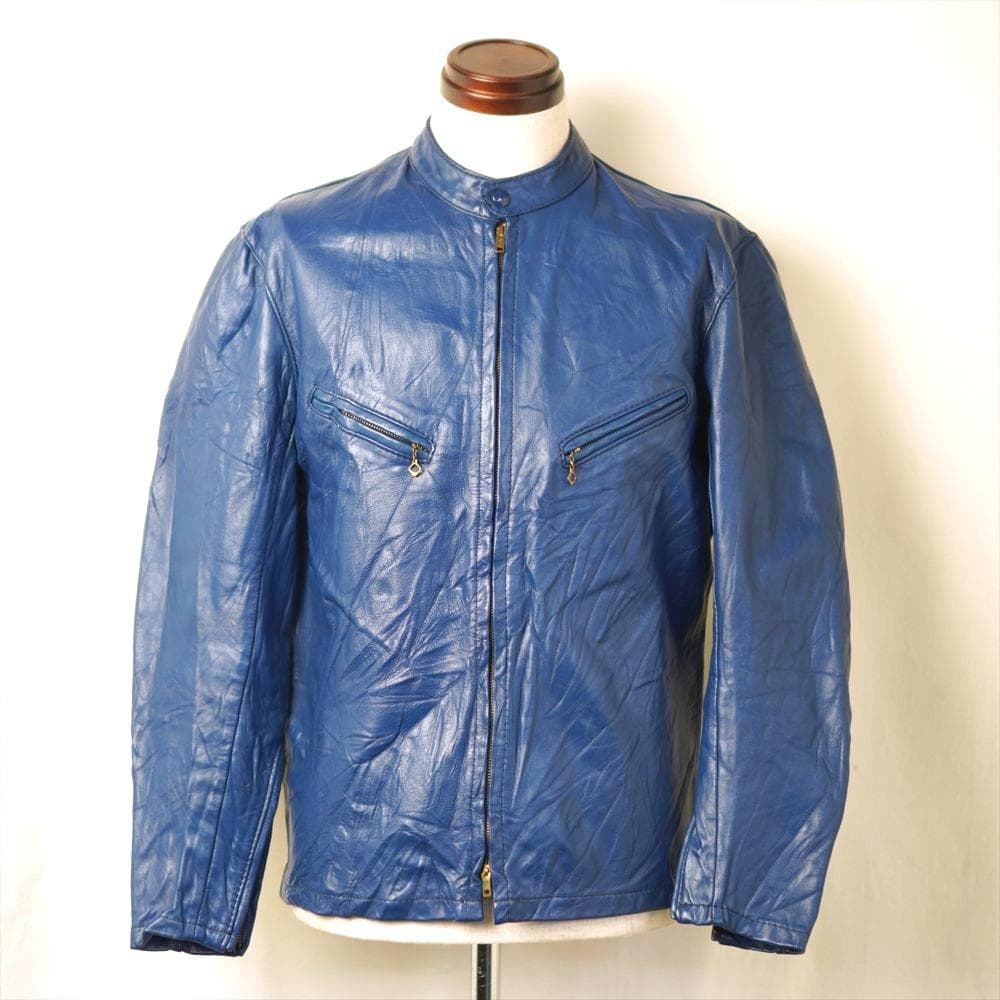 50s60s ビンテージ BATES ベイツ 逆ハジップ シングルライダース