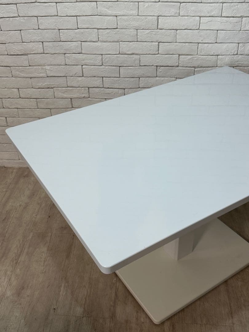 ①【東京都内23区配送無料】昇降テーブル　ダイニング　センター　リビング　食卓