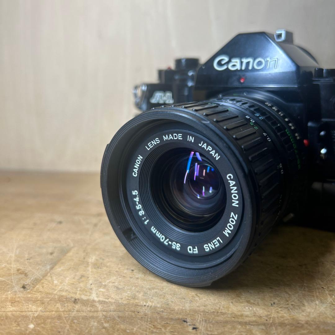 Canon A-1+ FD 35-70 f3.4-4.5 鳴きなし 完動美品