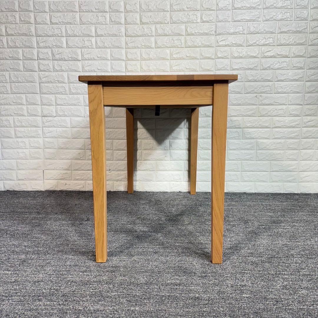 MUJI 無印良品 木製デスク オーク材 天然木 机 テーブル 家具 A034