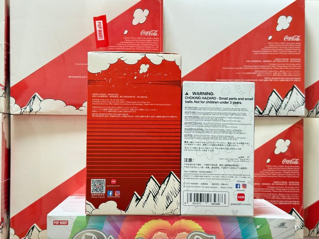 POPMART The monster COCA COLA とミッキー2個セット