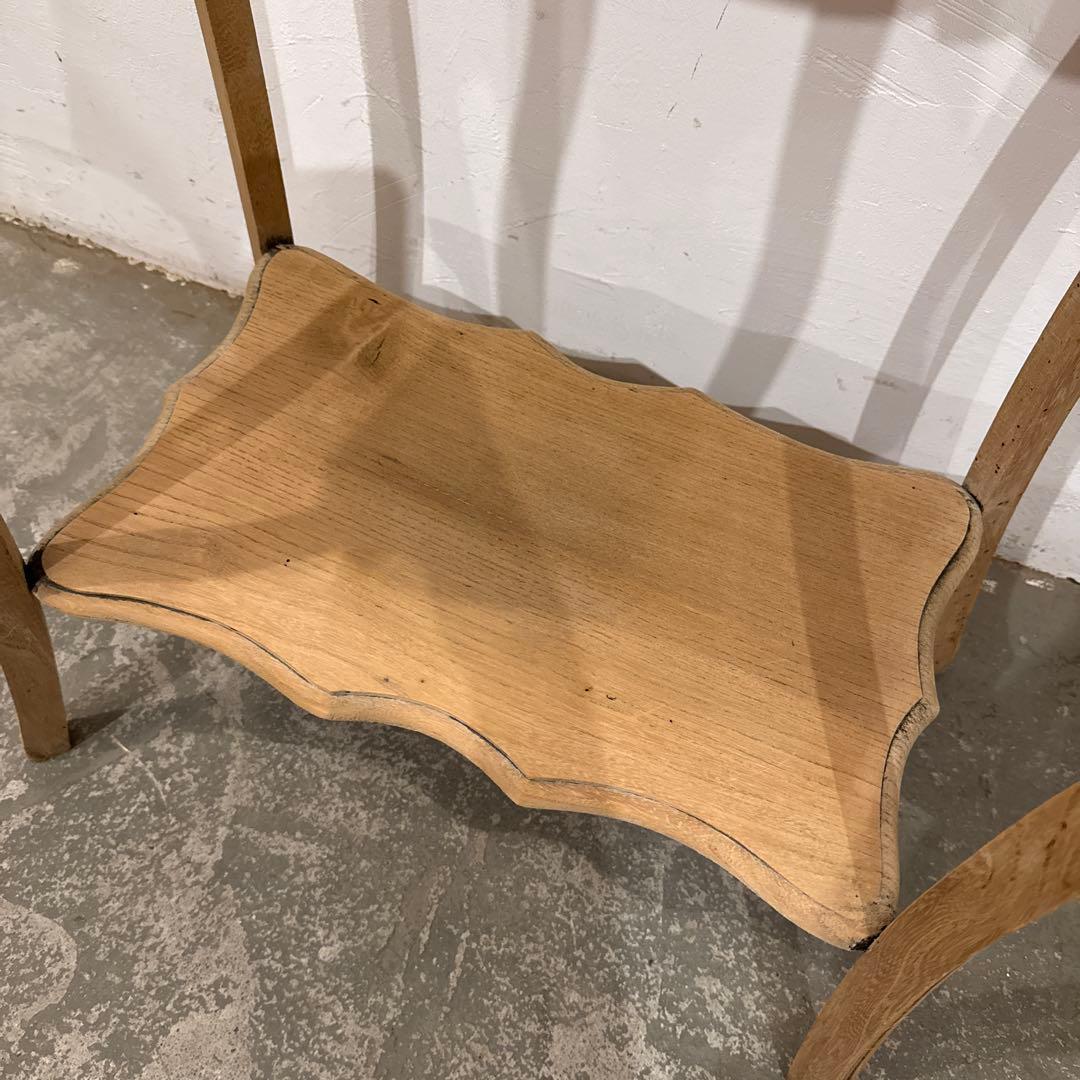 ヴィンテージ 木製サイドテーブル 剥離 ヴィンテージ 木製サイド