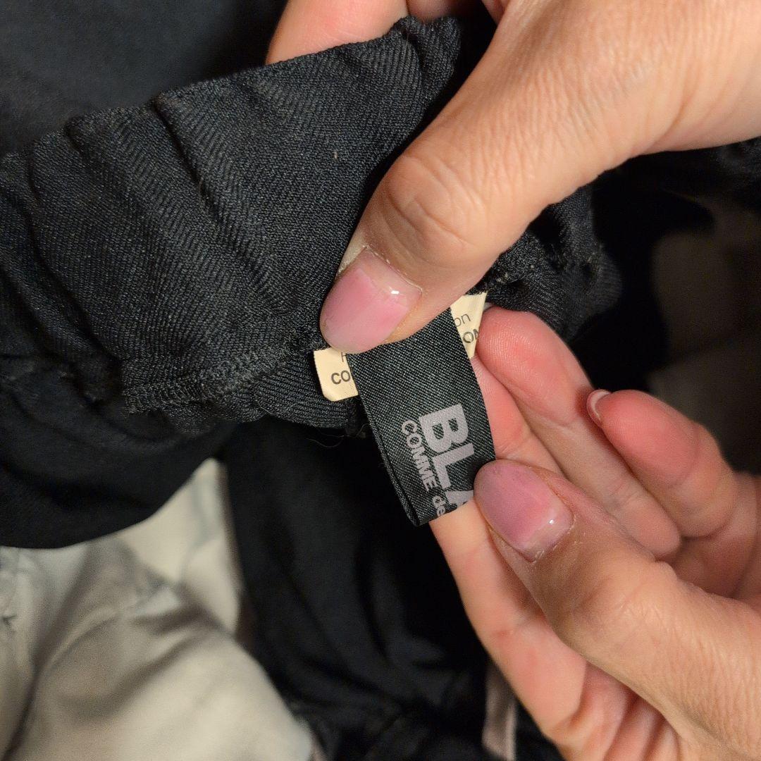 BLAMING 黒 バルーンサルエルパンツ コムデギャルソン