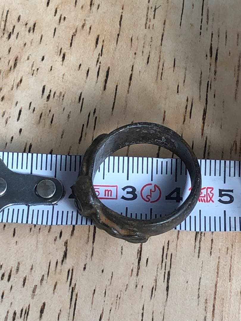 ビンテージ スカル 髑髏 骸骨 リング アンティーク ネイバーフッド レトロ