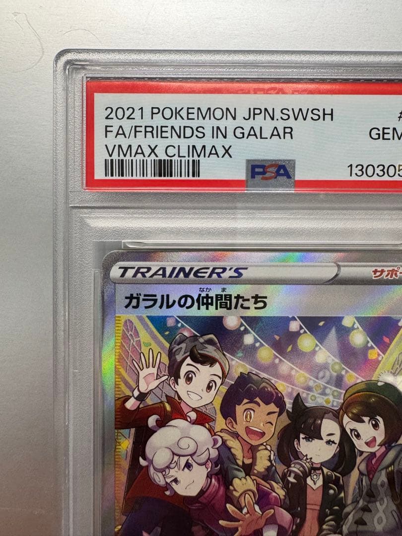 ガラルの仲間たち SR S8b VMAXクライマックス psa10