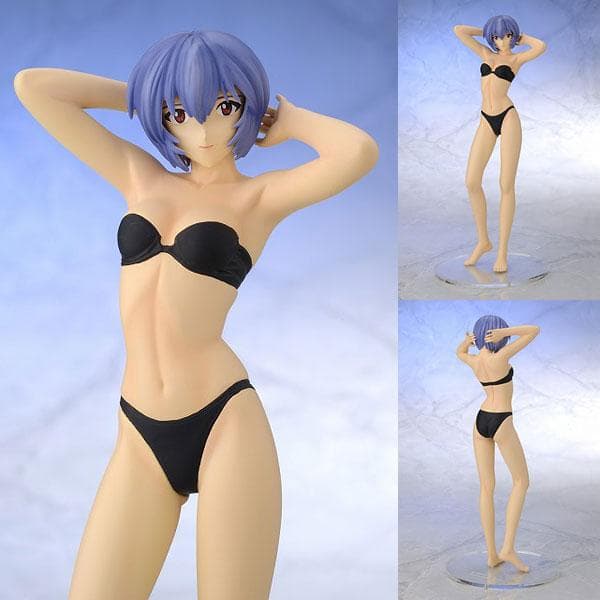 エヴァ 1/8 フィギュア 綾波レイ 水着ver.3 Black まわる王国 - メルカリ