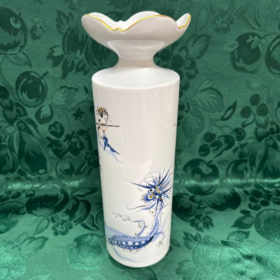 Meissen マイセン フラワーベース ドラゴンメロディ 大型 花瓶
