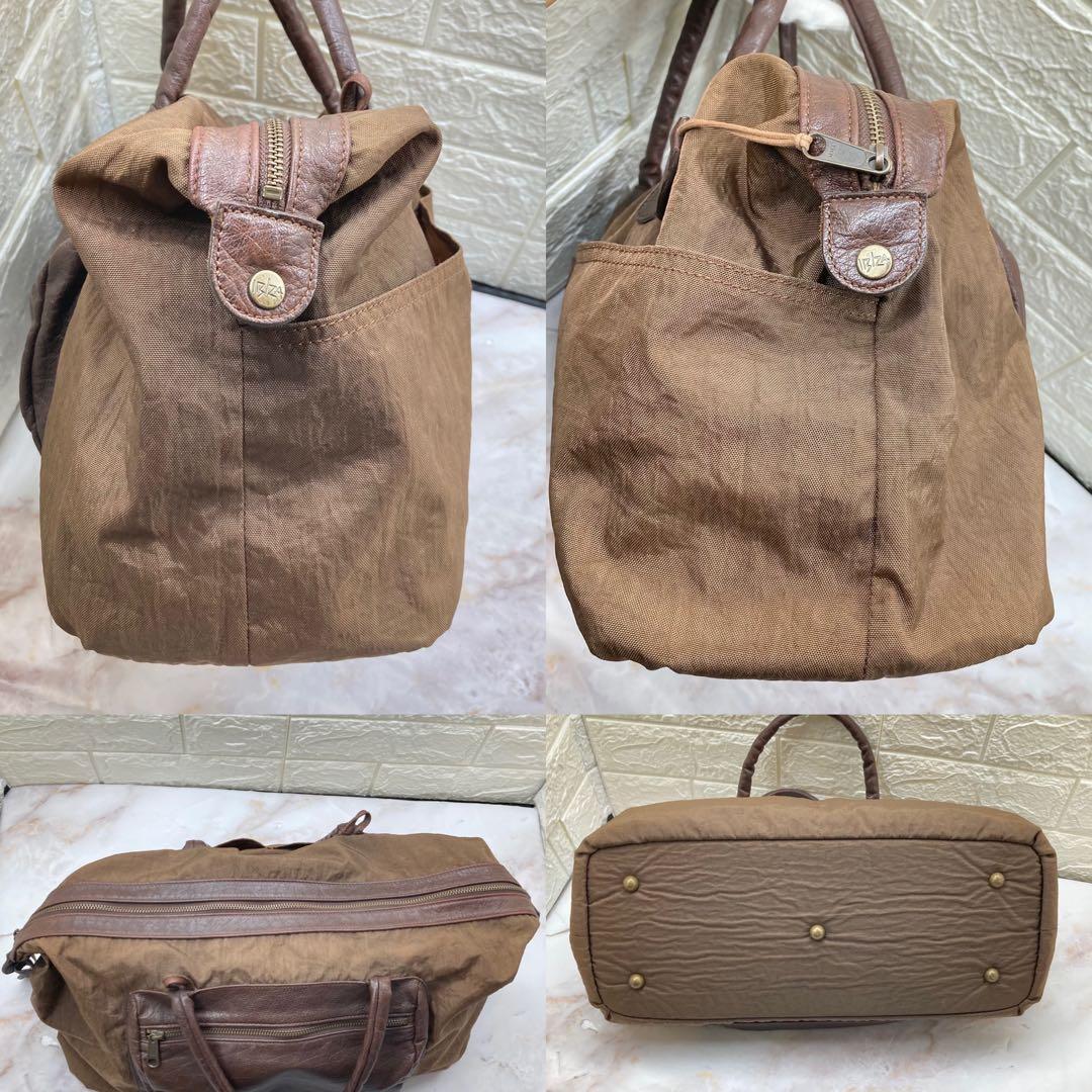 極美品❣️ IBIZAイビサ本革ボストンバッグショルダーストラップ旅行鞄